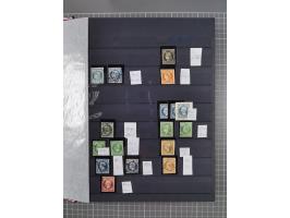 1849/2004, unused, mint never hinged and used collection, starting with some classics, Napoleon with some proofs, Napoleon 1c