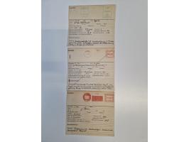 1928/66, over 1000 meter marks as specimen prints on master cards of the “Francotyp” company. Many different countries, inclu