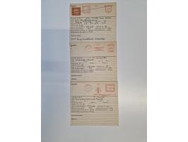 1928/66, over 1000 meter marks as specimen prints on master cards of the “Francotyp” company. Many different countries, inclu