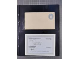 1861/64, kleine Sammlung von zwölf ungebrauchten Ganzsachenumschlag gegen, dabei U2-4B, U2A ND, U5B und U7A. Ein Fotoattest u