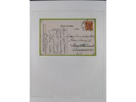 1915/57, 43 covers and cards from ottoman period to first fights, including WWI censor cards from Aleppo and Damas, parcel ca