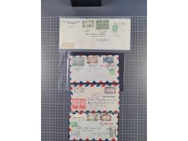 1915/57, 43 covers and cards from ottoman period to first fights, including WWI censor cards from Aleppo and Damas, parcel ca