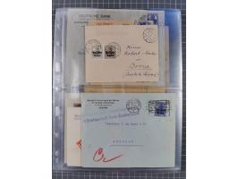 1826/1937 (ca.), umfangreiche Partie mit rund 40 Belegen, inkl. Deutsche Kolonie und WWI Besetzungen, interessante Einzel-, M