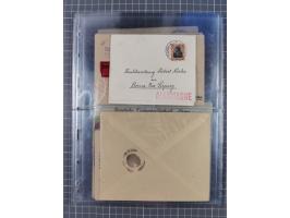 1826/1937 (ca.), umfangreiche Partie mit rund 40 Belegen, inkl. Deutsche Kolonie und WWI Besetzungen, interessante Einzel-, M