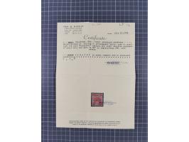 1920/22, small lot of better stamps and varieties including Bale 62b used, 71c on letter and 82a unused, several certificates