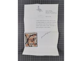 1920/22, small lot of better stamps and varieties including Bale 62b used, 71c on letter and 82a unused, several certificates