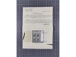 1920/22, small lot of better stamps and varieties including Bale 62b used, 71c on letter and 82a unused, several certificates