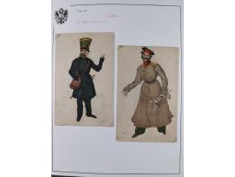 1900/15 (ca.), Red Cross Illustrated Postcards, impressive collection with well over 300 mostly unused cards, depicting sceni