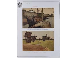 1900/15 (ca.), Red Cross Illustrated Postcards, impressive collection with well over 300 mostly unused cards, depicting sceni