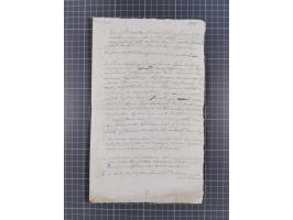 1709/1950, über 130 Briefe, Karten und Ganzsachen mit früher Botenpost, ca. 35 KZ- und Ghettopost-Belege mit u.a. zwei Karten