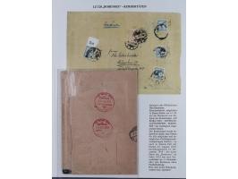 1919/1933, fast 30 Briefe und Karten mit Schwerpunkt bei der “Bodensee”-Post mit u.a. Sieger Nr. 19A, 19Ac, 19Ae, zwei fehler