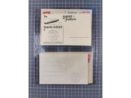 1919/1933, fast 30 Briefe und Karten mit Schwerpunkt bei der “Bodensee”-Post mit u.a. Sieger Nr. 19A, 19Ac, 19Ae, zwei fehler