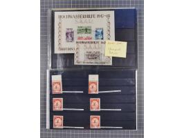 1849/2004, Konvolut mit Marken ab Altdeutsche Staaten bis in die Moderne mit besseren Werten (u.a. D. Reich halbamtliche Flug