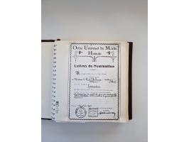 1931/2000 (ca.), interessanter Sammlungsbestand mit u.a. Postkarte “Tilling Raketenflugzeug” (Eckfehler), Österreich-Briefe m