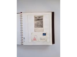 1931/2000 (ca.), interessanter Sammlungsbestand mit u.a. Postkarte “Tilling Raketenflugzeug” (Eckfehler), Österreich-Briefe m