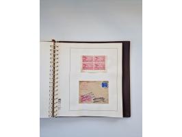 1931/2000 (ca.), interessanter Sammlungsbestand mit u.a. Postkarte “Tilling Raketenflugzeug” (Eckfehler), Österreich-Briefe m