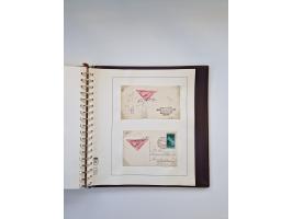 1931/2000 (ca.), interessanter Sammlungsbestand mit u.a. Postkarte “Tilling Raketenflugzeug” (Eckfehler), Österreich-Briefe m