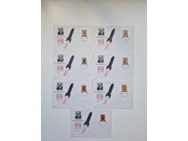 1931/2000 (ca.), interessanter Sammlungsbestand mit u.a. Postkarte “Tilling Raketenflugzeug” (Eckfehler), Österreich-Briefe m