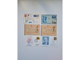 1931/2000 (ca.), interessanter Sammlungsbestand mit u.a. Postkarte “Tilling Raketenflugzeug” (Eckfehler), Österreich-Briefe m