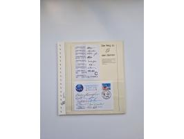 1931/2000 (ca.), interessanter Sammlungsbestand mit u.a. Postkarte “Tilling Raketenflugzeug” (Eckfehler), Österreich-Briefe m