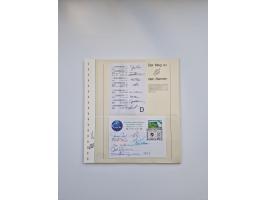 1931/2000 (ca.), interessanter Sammlungsbestand mit u.a. Postkarte “Tilling Raketenflugzeug” (Eckfehler), Österreich-Briefe m