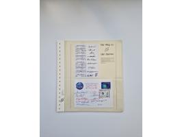 1931/2000 (ca.), interessanter Sammlungsbestand mit u.a. Postkarte “Tilling Raketenflugzeug” (Eckfehler), Österreich-Briefe m