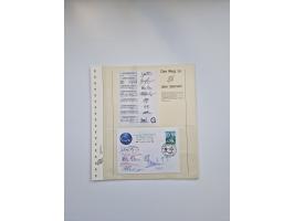 1931/2000 (ca.), interessanter Sammlungsbestand mit u.a. Postkarte “Tilling Raketenflugzeug” (Eckfehler), Österreich-Briefe m