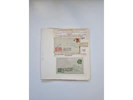 1931/2000 (ca.), interessanter Sammlungsbestand mit u.a. Postkarte “Tilling Raketenflugzeug” (Eckfehler), Österreich-Briefe m