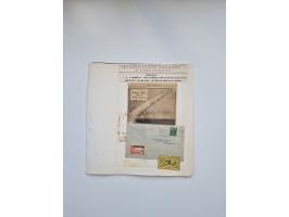 1931/2000 (ca.), interessanter Sammlungsbestand mit u.a. Postkarte “Tilling Raketenflugzeug” (Eckfehler), Österreich-Briefe m