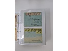 1920/23, umfangreiche Sammlung mit über 4600 Briefen, Karten und Ganzsachen. Dabei interessante Frankaturen, Blockeinheiten, 