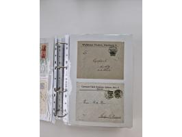 1920/23, umfangreiche Sammlung mit über 4600 Briefen, Karten und Ganzsachen. Dabei interessante Frankaturen, Blockeinheiten, 