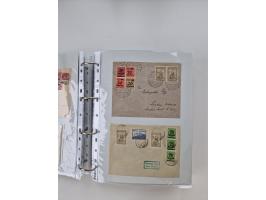1920/23, umfangreiche Sammlung mit über 4600 Briefen, Karten und Ganzsachen. Dabei interessante Frankaturen, Blockeinheiten, 