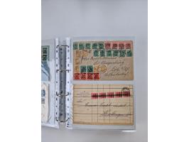 1920/23, umfangreiche Sammlung mit über 4600 Briefen, Karten und Ganzsachen. Dabei interessante Frankaturen, Blockeinheiten, 