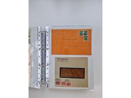 1920/23, umfangreiche Sammlung mit über 4600 Briefen, Karten und Ganzsachen. Dabei interessante Frankaturen, Blockeinheiten, 