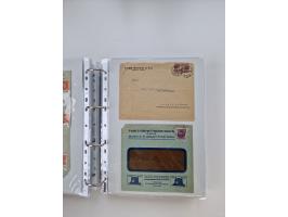 1920/23, umfangreiche Sammlung mit über 4600 Briefen, Karten und Ganzsachen. Dabei interessante Frankaturen, Blockeinheiten, 