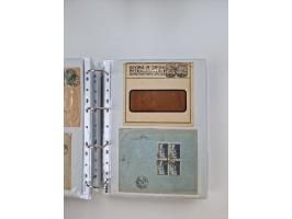 1920/23, umfangreiche Sammlung mit über 4600 Briefen, Karten und Ganzsachen. Dabei interessante Frankaturen, Blockeinheiten, 