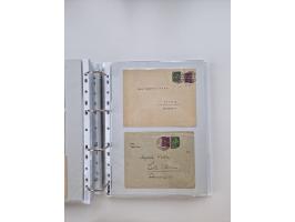 1920/23, umfangreiche Sammlung mit über 4600 Briefen, Karten und Ganzsachen. Dabei interessante Frankaturen, Blockeinheiten, 