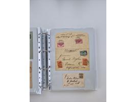 1920/23, umfangreiche Sammlung mit über 4600 Briefen, Karten und Ganzsachen. Dabei interessante Frankaturen, Blockeinheiten, 