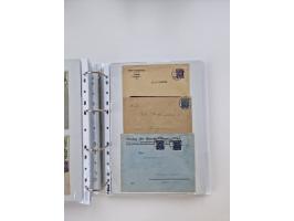 1920/23, umfangreiche Sammlung mit über 4600 Briefen, Karten und Ganzsachen. Dabei interessante Frankaturen, Blockeinheiten, 