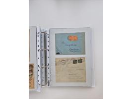 1920/23, umfangreiche Sammlung mit über 4600 Briefen, Karten und Ganzsachen. Dabei interessante Frankaturen, Blockeinheiten, 