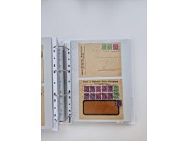 1920/23, umfangreiche Sammlung mit über 4600 Briefen, Karten und Ganzsachen. Dabei interessante Frankaturen, Blockeinheiten, 