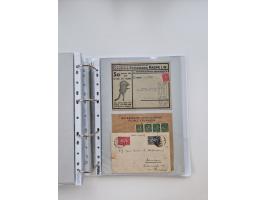 1920/23, umfangreiche Sammlung mit über 4600 Briefen, Karten und Ganzsachen. Dabei interessante Frankaturen, Blockeinheiten, 