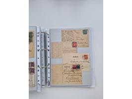1920/23, umfangreiche Sammlung mit über 4600 Briefen, Karten und Ganzsachen. Dabei interessante Frankaturen, Blockeinheiten, 