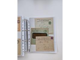 1920/23, umfangreiche Sammlung mit über 4600 Briefen, Karten und Ganzsachen. Dabei interessante Frankaturen, Blockeinheiten, 