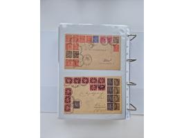 1920/23, umfangreiche Sammlung mit über 4600 Briefen, Karten und Ganzsachen. Dabei interessante Frankaturen, Blockeinheiten, 
