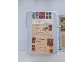 1920/23, umfangreiche Sammlung mit über 4600 Briefen, Karten und Ganzsachen. Dabei interessante Frankaturen, Blockeinheiten, 