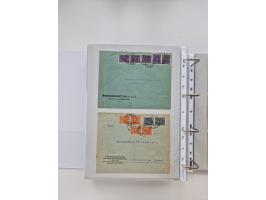 1920/23, umfangreiche Sammlung mit über 4600 Briefen, Karten und Ganzsachen. Dabei interessante Frankaturen, Blockeinheiten, 