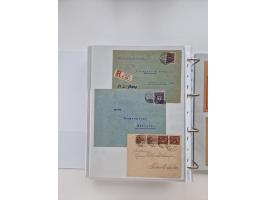 1920/23, umfangreiche Sammlung mit über 4600 Briefen, Karten und Ganzsachen. Dabei interessante Frankaturen, Blockeinheiten, 