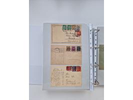 1920/23, umfangreiche Sammlung mit über 4600 Briefen, Karten und Ganzsachen. Dabei interessante Frankaturen, Blockeinheiten, 