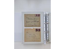 1920/23, umfangreiche Sammlung mit über 4600 Briefen, Karten und Ganzsachen. Dabei interessante Frankaturen, Blockeinheiten, 